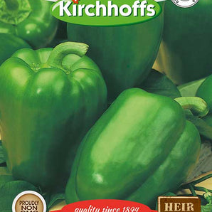 Kirchhoffs Green Pepper Capsicum Seed