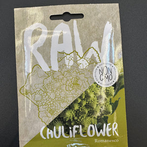 Raw Cauliflower Romanesco Seed