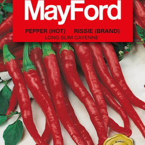 Mayford Hot Pepper Long Slim Cayenne Seed