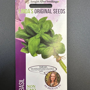 Linda's Original Seeds Sweet Basil Seed